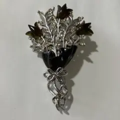 NINA RICCI 花束モチーフ ブローチ