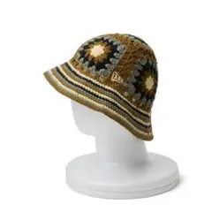 newera クロシェニットバケット