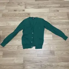 COMME CA COMMUNE 緑 カーディガン