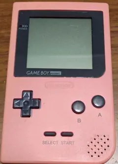 ゲームボーイポケット 本体 ピンク ジャンク品