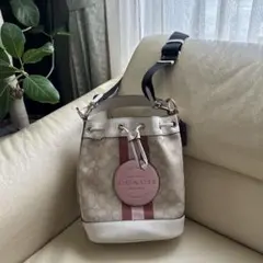 コーチ C4102 デンプシー ドローストリング バケット ハンドバッグ