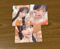 川本笑瑠　ver.8.9トレカ3枚