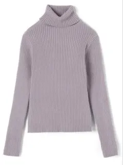 タートルネックリブニットトップス[k8534v] GRL