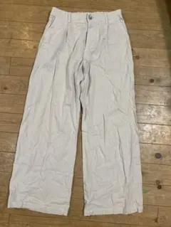 Plantation ワイドパンツ　綿100%