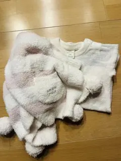 【セール】ジェラートピケ 80cm 90cm ホワイトピンク　毛布