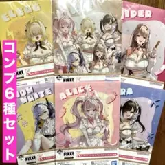 一番くじ　勝利の女神　NIKKE K賞　全6種　クリアファイル　コンプ　新品のサムネイル
