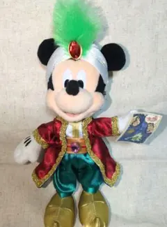 【匿名配送】ディズニーシーシンドバッド ミッキー ぬいぐるみバッジ　美品