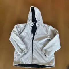GU SPORTS XL シルバー ナイロンジャケット
