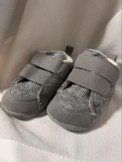 asics アシックス　ベビーシューズ メッシュ スエード　13cm