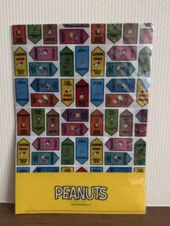PEANUTS スヌーピー クリアファイル 2枚セット 資生堂