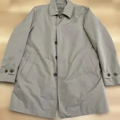 ユニクロ　メンズ トレンチコート ベージュ シンプルのサムネイル