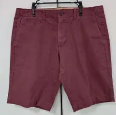Gap メンズ ショートパンツ バーガンディ