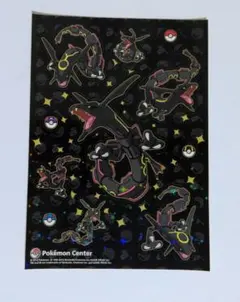 ポケモンセンター ポケモン 黒いレックウザ ステッカー