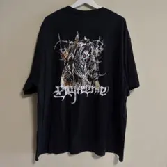 ヨウジヤマモト　18AW シャンカール天竺裸女丸首半袖プリントTシャツ ヨウジヤマモト 18AW シャンカール天竺裸女丸首半袖プリントTシャツ