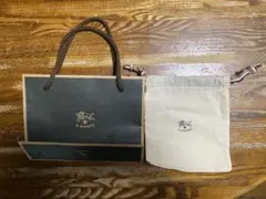 IL BISONTE ショッピングバッグと巾着袋 セット