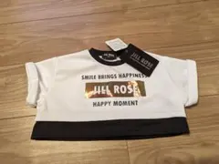 ベビー　キッズ　Tシャツ　白　80　子供服　女の子　夏服　短め　新品未使用