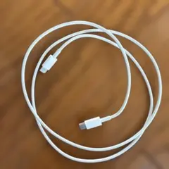 iPhoneSE 純正Lightningケーブル ホワイト 1m