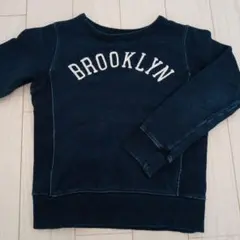 値下げ★BREEZE BROOKLYN★裏起毛子供用トレーナー 120cm