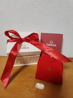 OMEGA オメガ 純正ギフトボックス レッドケース 美品 アクセサリー 付属品