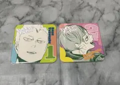 ハイキュー ファンパーク アートコースター 二口 青根