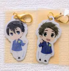 Free! 七瀬遙 橘真琴 チャーム キーホルダー Birthdayシリーズ