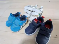 ASICS ベルクロスニーカー 青 まとめ売り