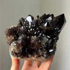魔除け天然モリオン黒水晶クラスターB0709/YS/ZX1136/380A 魔除け】天然モリオン黒水晶クラスターB0709/YS/ZX1151/799C - メルカリ