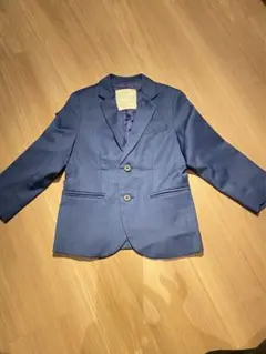 ZARA スーツ　ジャケットのみ　ネイビーブルー　ブレザー