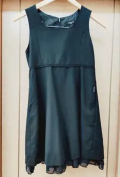 COMME CA ISM ブラックワンピース 140A　卒園式　入学式　冠婚葬祭