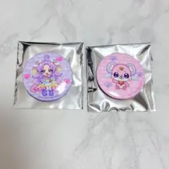 名探偵プリキュア！ ノベルティ ドットアート ミニ缶バッジ ポチタン