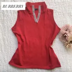 バーバリー　ノースリーブ　カットソー　ポロシャツ