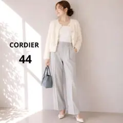 CORDIER ストレートパンツ カジュアルパンツ 44 レディース 薄手 春夏のサムネイル