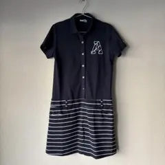 [adidas] レディース ゴルフ 半袖 ポロワンピース