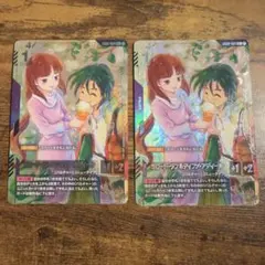 ガンダムカードゲーム ガロード・ラン&ティファ・アディール パラレル
