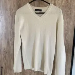 メンズ　Vネック セーター L