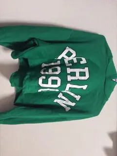 ZARA グリーン パーカー Sサイズ