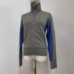 C251 良品 NIKE トラックジャケット 刺繍ロゴ M 薄手スウェット生地