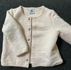 プチバトー　アウタージャケット　カーディガン