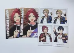 あんスタ　衣更真緒　氷鷹北斗　遊木真　ぱしゃっつ　バーブロ　特典　展示会