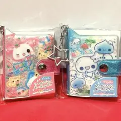 あわわちゃん ハッピーマーチ シールブックキーホルダー 2個セット