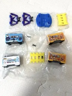 それいけ！アンパンマン キャラレール NEW4 ガチャガチャ　5点セット