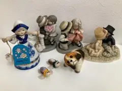 陶器　手作り　オーケストラ ミニチュア セット ガラスドーム付き 陶器 手作り オーケストラ ミニチュア セット ガラスドーム付き - メルカリ