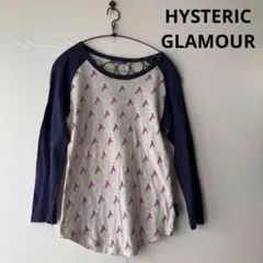 ヒステリックグラマーHYSTERIC GLAMOUR TREX ラグランT