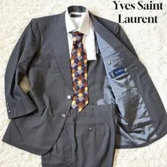 Yves Saint Laurent ダークグレー スーツ一式 成人式スーツ Yves Saint Laurent ダークグレー スーツ一式 成人式スーツ