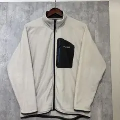 mont-bell フリースジャケット アイボリー クリマプラス100 L