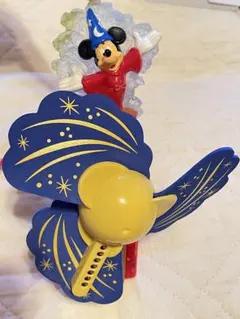 ディズニー　ファンタジア　ソーサラーミッキー　魔法使　光るバンディファン　扇風機のサムネイル