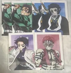 鬼滅の刃 無限城 アニプレックスオンラインくじ 猗窩座 童磨 特典 ブロマイド