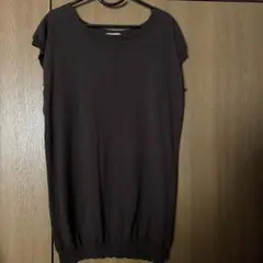 studioCLIP チュニック　ニット　濃茶　Mサイズ