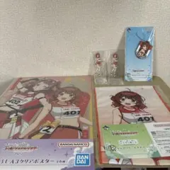 一番くじ　学園アイドルマスター　花海佑芽　５点セット　アクスタ　チャーム　タオル