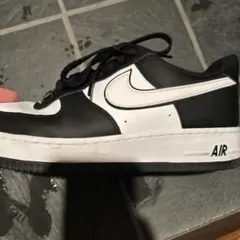 Nike Air Force 1 パンダ27.5　ブラック×ホワイト